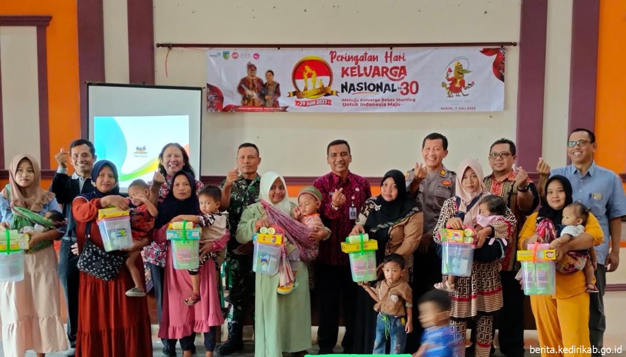 Peringatan Hari Keluarga Nasional di Laksanakan Serentak di Kabupaten Kediri